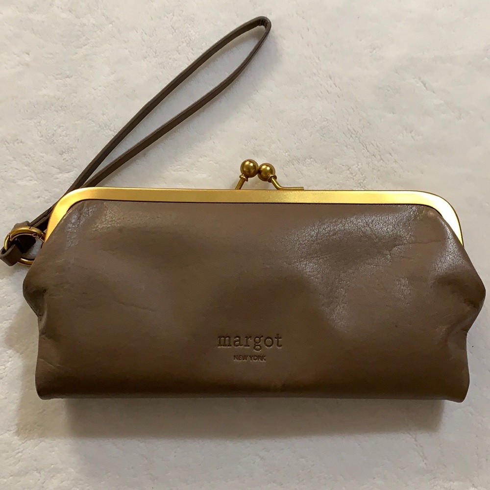 Margot Genuine Leather Tan wallet